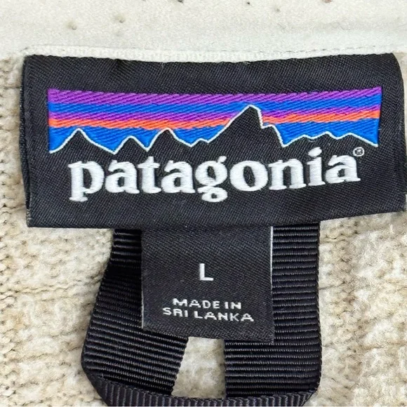 Patagonia Women's Better Sweater Coat, style number 25657, in a tan color Sz L - Picture 8 of 8